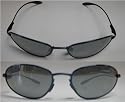$250 Nike Hyperion Spin EV0078 Blue Metal Sunglasses