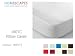 180 Thread Count Pillow Case - PAIR - WHITE (HOMESCAPES Brand) Normally delivered next working day with no extra cost Image