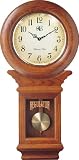 buy cheap price Classic Schoolhouse Regulator Wall Clock-Oak