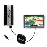 High Capacity Rechargeable External Battery Pocket Charger for the Garmin Nuvi 215W - uses Gomadic TipExchange Technology