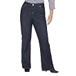 Women's Plus Size Mossimo® Black: 5-Pocket Boot-Cut Jeans - Taylor