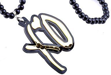 BST Word XO Pattern Acrylic Necklace