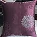 ElleWeiDeco Modern Damask Purple Throw Pillow Cover