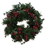 Flipo SOL-XMAS-WRE-1 Solar Powered Wreath