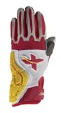 Xprotex Girls Hammr White/Rodamine Red Batting Glove