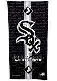 Chicago White Sox Beach Towel Featuring Colorfast Team Graphics Fiber Reactive Printed