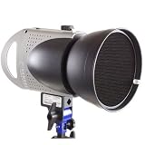 Hensel 7 Honeycomb Grid 30 Degree, Round, Black.