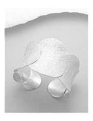 Cuff Bracelet In 92.5 Sterling Silver