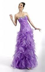 Mermaid Chiffon/Taffeta/Tulle Beaded Crystal Applique Lace Crystals Bandage Dress/Evening Dress/Prom Dress 