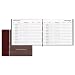 Rediform Hardcover Visitor Register Book, 128 Pages, Burgundy Cover, 8.5 x 9.875 inches (57-803)