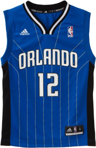 NBA Youth Orlando Magic Dwight Howard Replica Road Jersey - R28E6Mmd (Blue, Medium)
