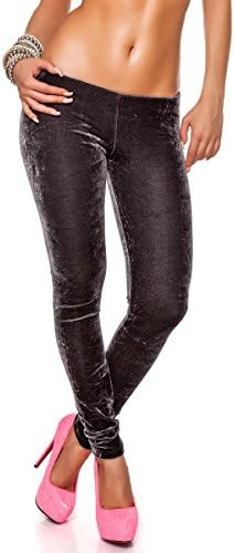 24Brands Women's Leggings 2073 34 /36/ 38 Grau