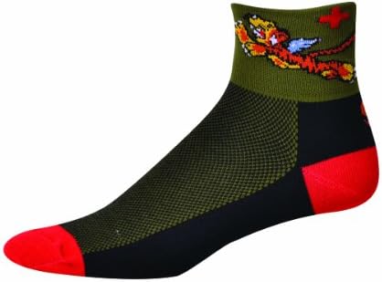 Save Our Soles Flying Tigers Socks, Black, X-Large