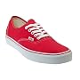 Vans Authentic Unisex Red White Canvas Vulcanised &hellip Vans