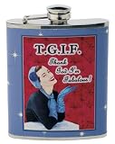Santa Barbara FSK-1080L Olive Sandwiches Flask, TGIF