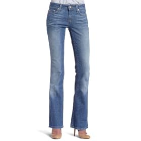Levi's 515 Ladies Petite Mid Rise Regular Fit Boot Cut Jean