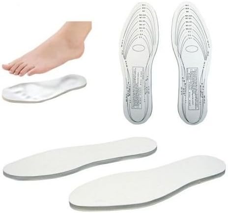Memory Foam Shoe Insoles Comfort All Day Walking Cut To Fit
