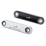 Джиниэса SP-i200U USB портативные цифровые спикеров для ноутбуков-Черный