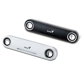 Click here to buy Genius SP-i200U USB Portable Digital Speakers for notebooks- Black by Genius.