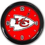 Kansas City Chiefs Wall Clock Black Great Unique Gift Idea