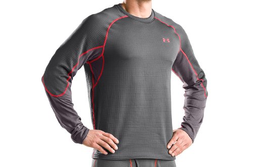 Mens Basemap 2.5 Crew Tops by Under Armour