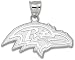 Baltimore Ravens Profile Logo Giant Charm/Pendant -14K/10K, Stainless Steel or Gold Plated
