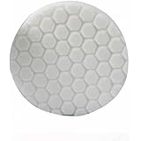 Chemical Guys BUFX104HEX5 Hex-Logic Light-Medium Polishing Pad, White - 5.5 in.