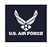 Spiffy Custom Gifts Mens U.S. Air Force Embroidered Polo Shirt X-Large Navy Blue