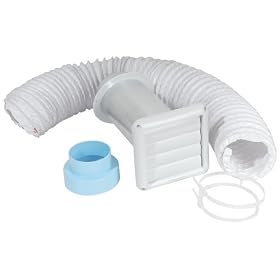 Imperial Manufacturing VT0155 3 inch / 4 inch Bath Fan Wall Vent Kit