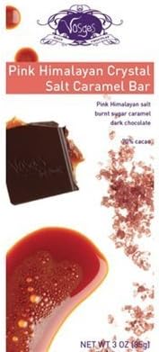 Vosges Pink Himalayan Crystal Salt Caramel Bar by Vosges