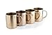 TeiKis (4 Pack 16 Oz Moscow Mule Copper Mugs