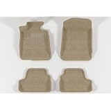 BMW 3 Series E93 MAXpider Molded Gray Black Beige 2007-2011 3D Floor Mats Liner Set by 3DMax