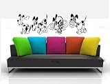 Funny Dogs Vinyl Wall Decal Sticker Graphic By LKS Trading Post