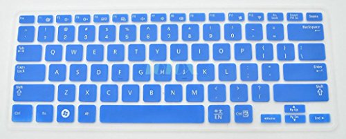 FoloxÂ® Soft Silicone Keyboard Protector Cover Skin for Laptop Samsung NP530U3B NP530U3C NP535U3C NP535U3X NP532U3C NP540U3C 700T1C 500T1C Series 5 Ultra (Blue)