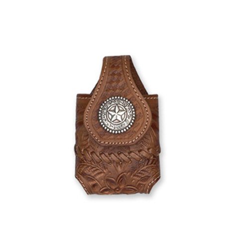 Western Cell Phone Case tooled Leather