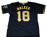 Neil Walker Autographed Pirates Black Premier Majestic Jersey w/ JSA COA