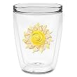 Swirls Sun 16 oz Insulated Beverage Tumbler, Clear