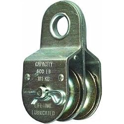 National Mfg. N199810 Fixed Eye Double Steel Pulley