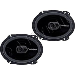 Rockford Fosgate Punch P1683 6 x 8-Inches Full Range 3-Way Speakers