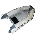 Seamax Sport240 Gray Inflatable Boat, 7.9 FT Tender, Aluminum Floor Dinghy