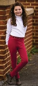 TuffRider Kid's Cotton Schooler Jods, Light Tan, 8