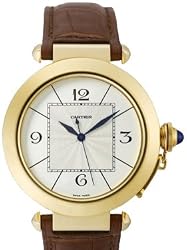 Cartier Pasha 18kt Yellow Gold Mens Watch W3019551