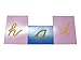 Kid Advance Montessori Lower Case Cursive Sandpaper Letters w/Box