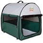 GoPetClub 32" Dog Cat Portable Travel Bed House Pet Crate Cage Kennel AG32