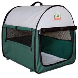 GoPetClub 32" Dog Cat Portable Travel Bed House Pet Crate Cage Kennel AG32