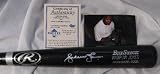 Andruw Jones Autographed/Hand Signed Rawlings Big Stick Black Baseball Bat
