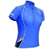 Berkner Damen Fahrradtrikot Funktionsshirt aus *Silver bion forte Material* mit Reißverschluß "Lucy" ( Radtrikot, Fahrradshirt, Profiqualität, Radsport, Zip, Funktionsshirt,)