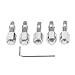 Magideal Universal Chrome Skull Skeleton Side Mirrors for Motorcycle Cruiser Chopper RS.1580.00