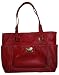 Women's Nine West Purse Handbag Heritage Tote Cherry
