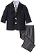 Nautica Boys' Blazer and Dress Pant Set with Woven Shirt